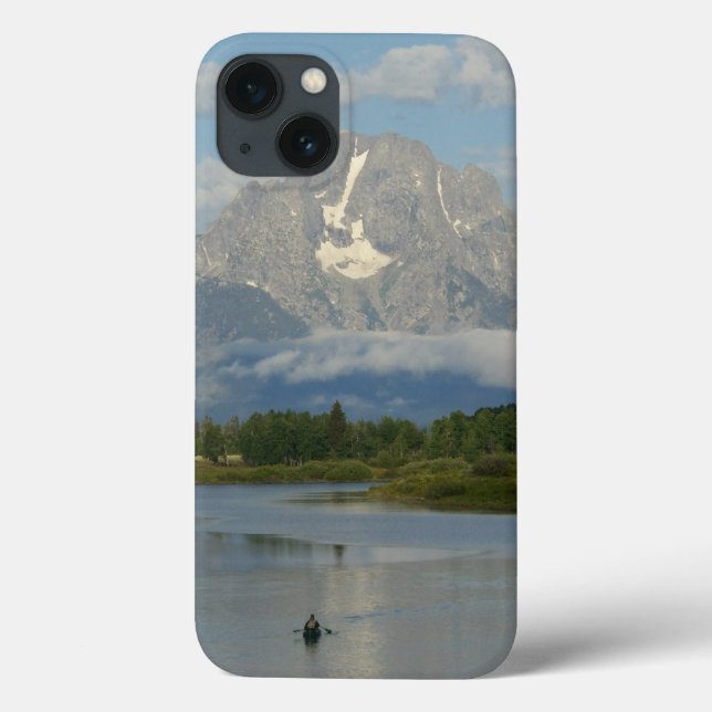 Caiaque no Grand Teton National Park (Verso)