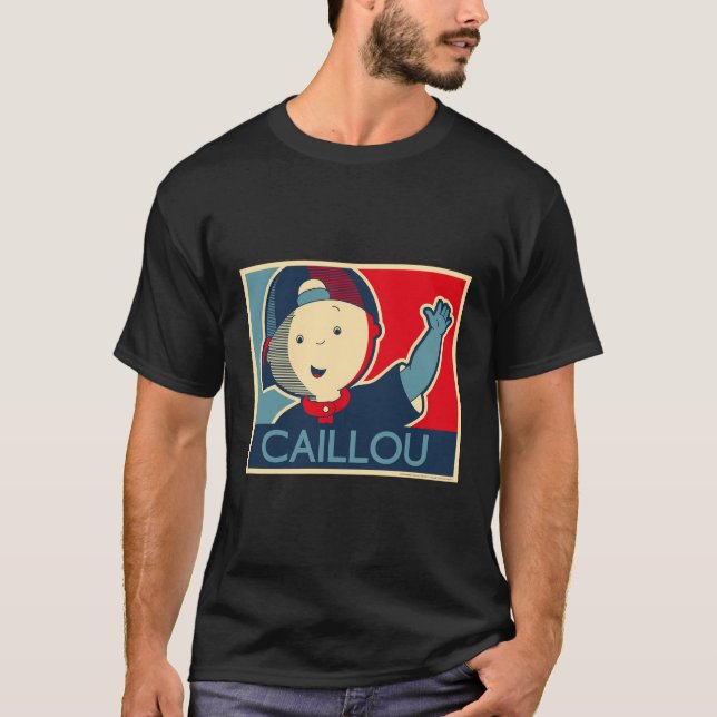 Caillou Caillou Pullover Hoody Cinza Pequena (Frente)