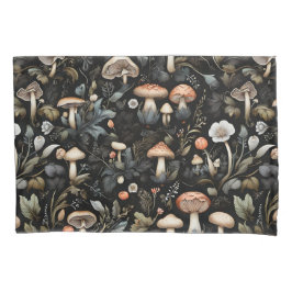 Caimento de Cogumelos Silvestres de Floresta de Aq