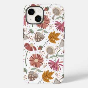Cair Cogumelo, Folhas e Flores
