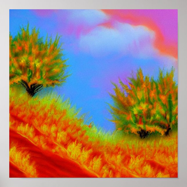 Cair no Poster das nuvens (Frente)