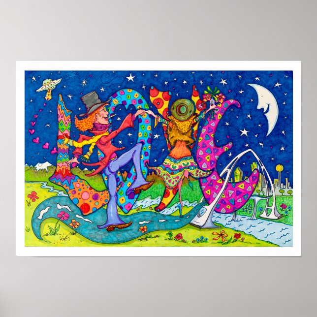 Cair no poster LOVE (Frente)