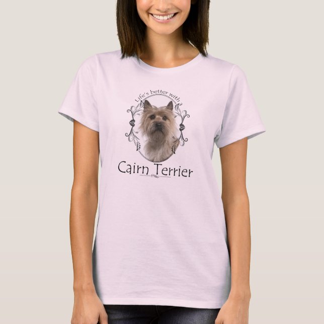Cairn Terrier T-Shirt (Frente)