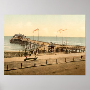 Cais de Hastings, Hastings, Sussex, impressão