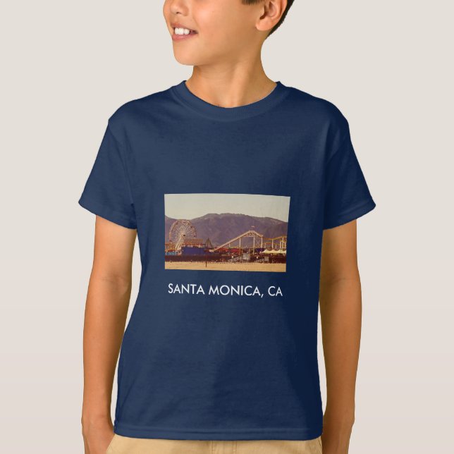 Cais de Santa Monica - camisa da obscuridade dos (Frente)