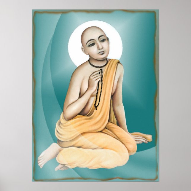 Caitanya Mahaprabhu Poster (Frente)