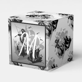 Caixa 2 de Favoritos do Cubo Pirata do Monograma