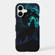 Caixa azul do iPhone 7 de Apple do lobo