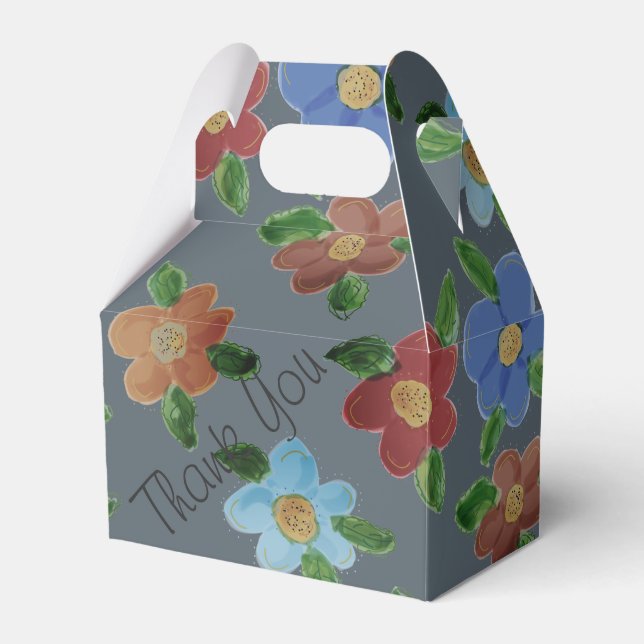 Caixa bonito de flores (Frente)