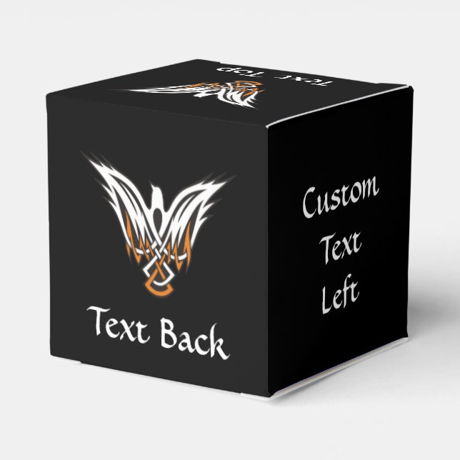 Caixa Celtic Bird Favor (Verso)