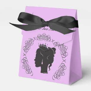 Caixa da princesa Silhueta Personalized
