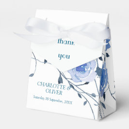 Caixa de Agradecimento de Casamento com Aquarela F