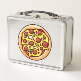 Caixa de almoço da pizza