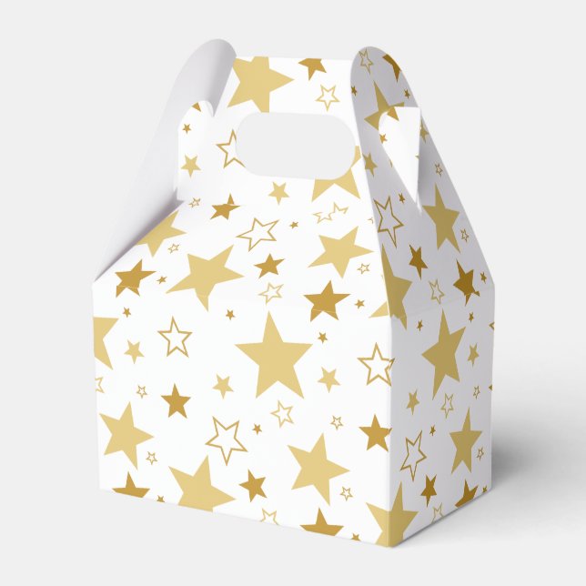 Caixa de biscoitos das estrelas de Natal (Frente)