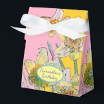 Caixa de Bolo de Pintor de Flor de Daffodil<br><div class="desc">Flor Daffodil Painting Watercolor Flóral Birthday Cake Box. Um produto glorioso feito de minhas pinturas de aquarela originais.</div>