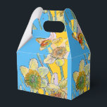 Caixa de Bolo de Pintor de Flor de Daffodil<br><div class="desc">Flor Daffodil Painting Watercolor Flóral Birthday Cake Box. Um produto glorioso feito de minhas pinturas de aquarela originais.</div>