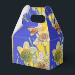 Caixa de Bolo de Pintor de Flor de Daffodil<br><div class="desc">Flor Daffodil Painting Watercolor Flóral Birthday Cake Box. Um produto glorioso feito de minhas pinturas de aquarela originais.</div>