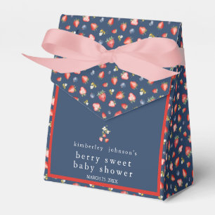 Caixa de Chá de fraldas de Berry Sweet Strawberry