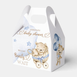 Caixa de Chá de fraldas do Bear Boy do Teddy Bear