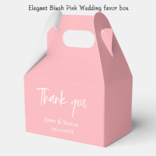 Caixa de favor Casamento Cor-de-Rosa Espelho Elega