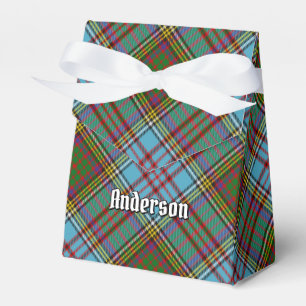 Caixa de Favor Clan Anderson Tartan