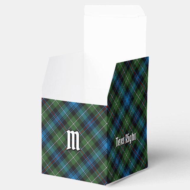 Caixa de Favor Clan MacKenzie Tartan (Aberto)