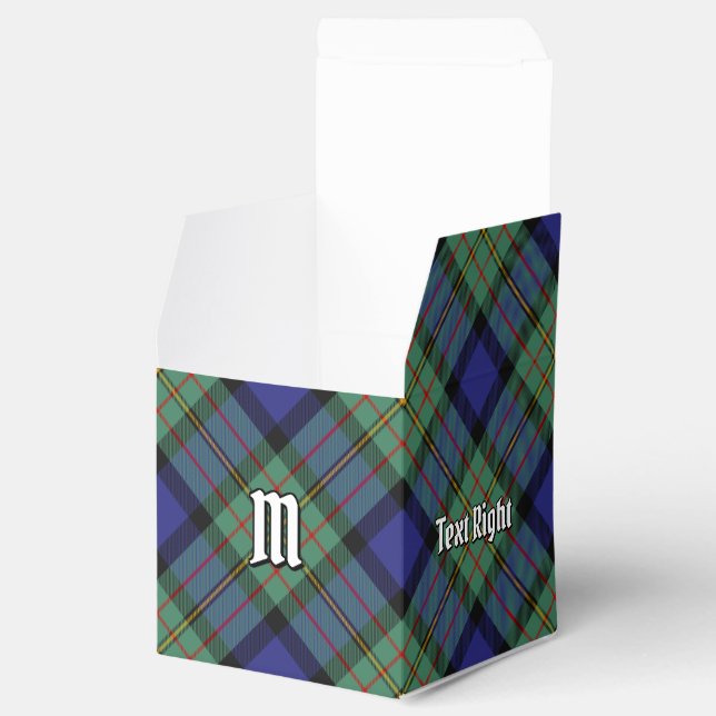 Caixa de Favor Clan MacLaren Tartan (Aberto)