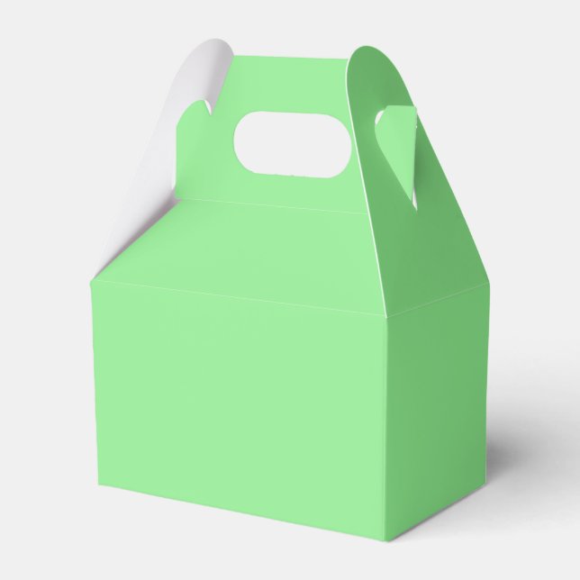 Caixa de Favor com Gable Verde Claro (Frente)