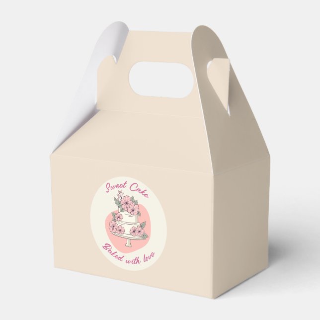 Caixa de Favor da Padaria Sweet Cake (Frente)