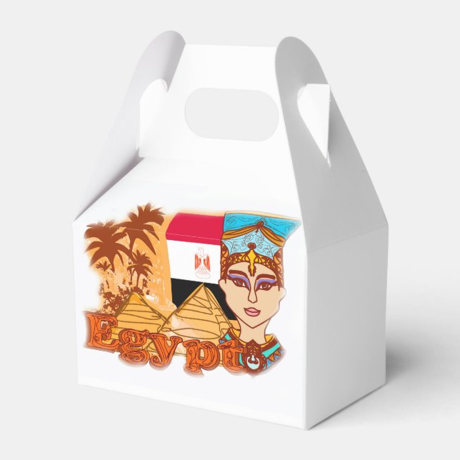 Caixa de Favor da rainha egípcia cleopatra (Frente)