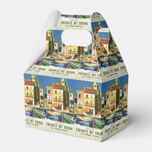 Caixa de favor da Viagens vintage FRANÇA