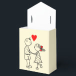 Caixa de Favor de Amor de Casal - Personalizável<br><div class="desc">Caixas de Favor de Casal Amor - Cores / Texto Personalizados</div>