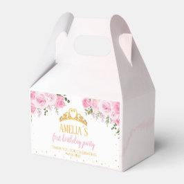 Caixa de Favor de Aniversário da Princesa Princesa