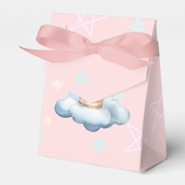 Caixa de Favor de Aniversário de Gatinho Fofo_ Des (Frente)