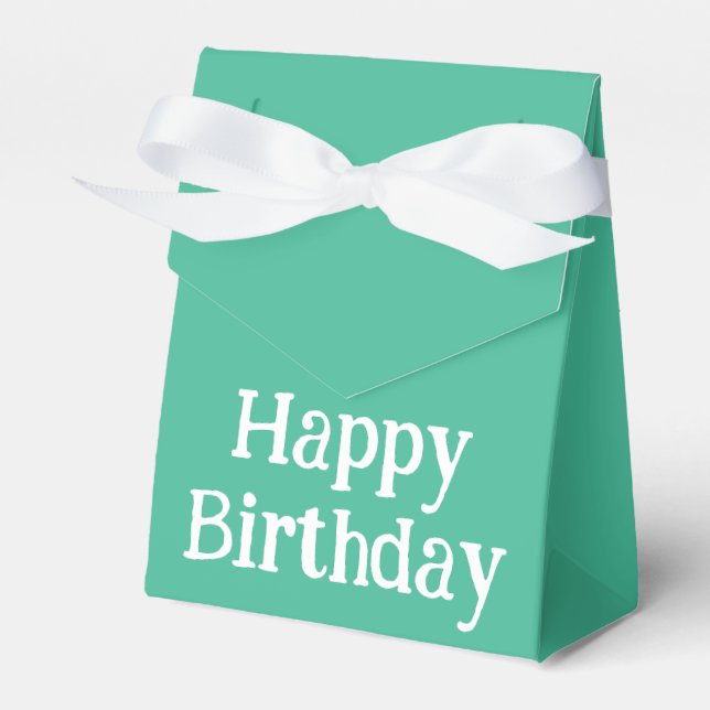 Caixa de favor de aniversário feliz (Frente)