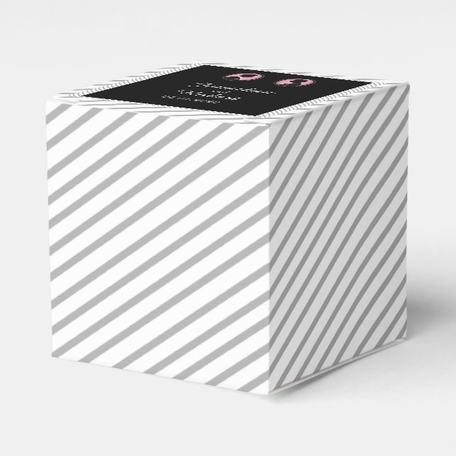 Caixa de Favor de Casamento de Gay de Silhouettes  (Frente)