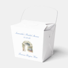 Caixa de Favor de Casamento Floral Sonhador