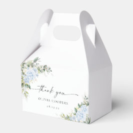 Caixa de Favor de Chuvinha de Bebê Floral Hortênsi