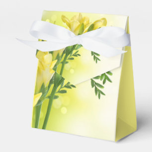 Caixa de Favor de Festa com Impressão Floral