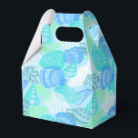 Caixa de Favor de Festa- Impressão de Conchas<br><div class="desc">Caixa de favor de festa mostrada em um lindo design de impressão de conchas multicoloridas.

Personalize este item ou compre como está.



Imagem de estoque
freepik.com</div>