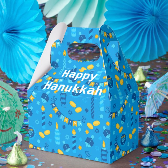 Caixa de Favor de Hanukkah Feliz (Festa)