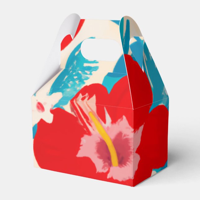 Caixa de favor de partido de arte tropical (Frente)