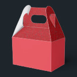 Caixa de Favor de Ruído Vermelho Tomate Personaliz<br><div class="desc">Destaque-se com nossa Caixa de Favor de Ruído Vermelho Tomate Personalizada – uma reviravolta vibrante na embalagem clássica de festa que chama a atenção antes mesmo de começar a diversão. Encharcada em uma tonalidade vermelha tomate ousada e revestida com um efeito de ruído sutil, essa caixa de favor premium causa...</div>