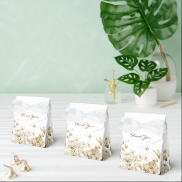 Caixa de Favor de Tenda de Florais em Sepia Boho W