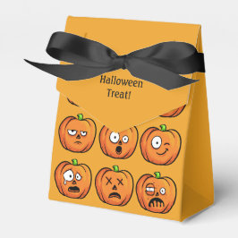 Caixa de favor de texto personalizado do Halloween