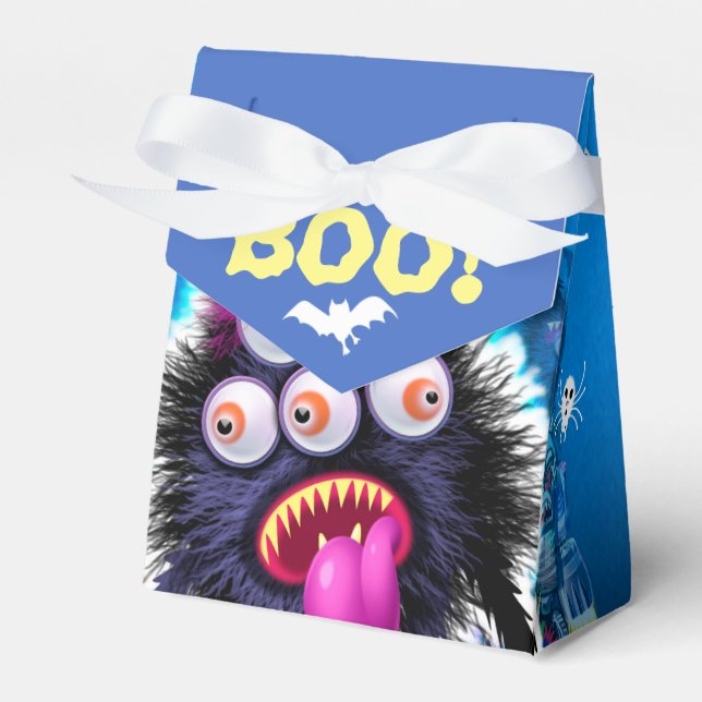 Caixa de favor de Truque de Halloween ou Tratar mo (Frente)