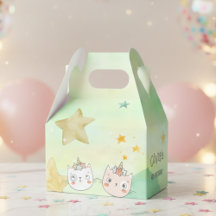 Caixa de Favor do aniversário da Magic Caticorn