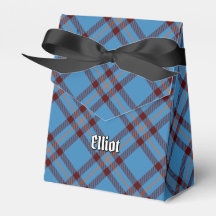 Caixa de Favor do Antigo Ancião Clan Elliot Tartan