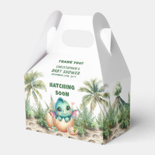 Caixa de Favor do Bebê Dinossaur em Breve