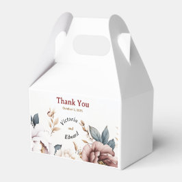 Caixa de Favor do Casamento de Luxo Vitoriano